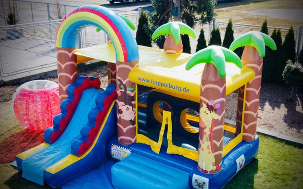 Hüpfburg Dschungelcamp
